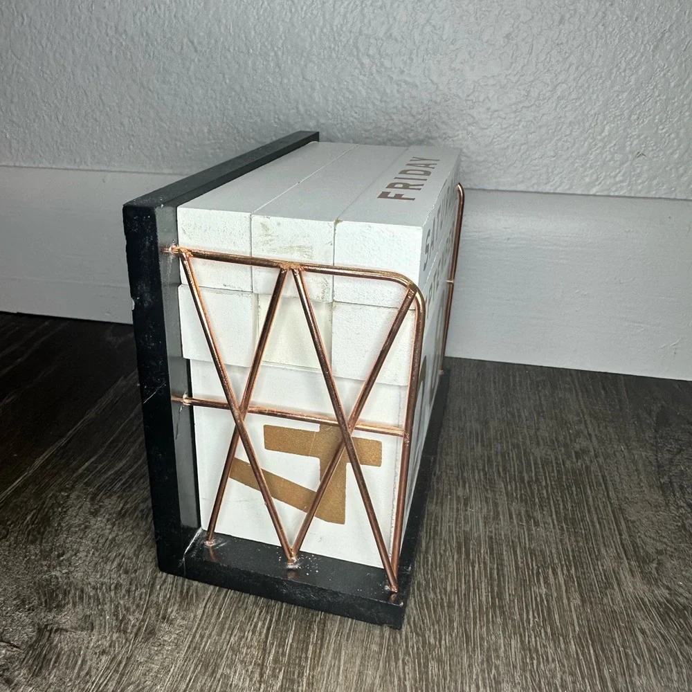 Wooden Block Calendar